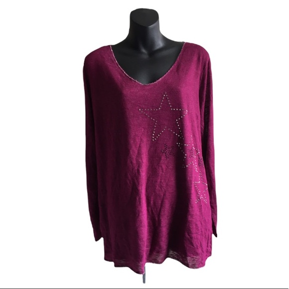 NWT RIU Paris Casual Oversized Sweater. Size 4 - Picture 1 of 4